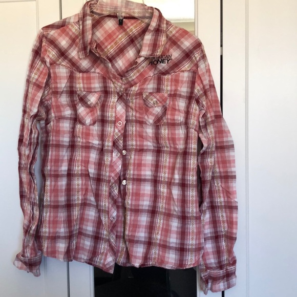 American honey uniform top like new large - Picture 1 of 2